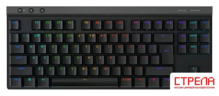 Клавиатура Logitech G515 Lightspeed TKL GL Linear 920-012568 (черный, с гравировкой)