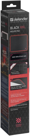 Коврик для мыши Defender Black XXL