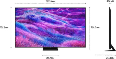 MiniLED телевизор Samsung AI Neo QLED QN80F QE55QN80FAUXRU