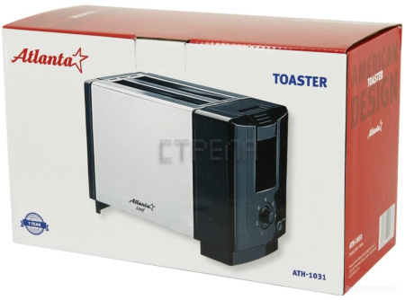 Тостер Atlanta ATH-1031 (черный)
