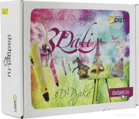3D-ручка Даджет 3Dali Plus (фиолетовый)