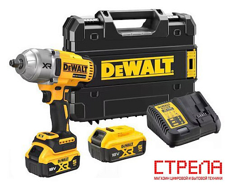 Гайковерт DeWalt DCF900P2T (с 2-мя АКБ, кейс)