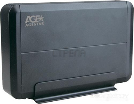 Бокс для накопителей 3.5" Agestar 3UB3O8-6G (черный)