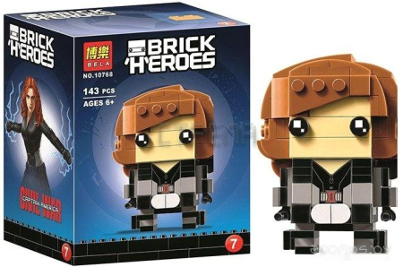 Конструктор Bela Brick Heroes 10768 Темная вдова