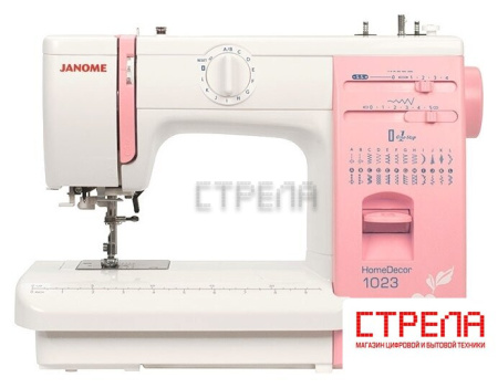 Электромеханическая швейная машина Janome Homedecor 1023