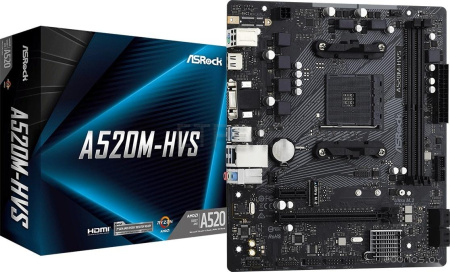 Материнская плата ASROCK A520M-HVS