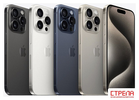 Телефон Apple iPhone 15 Pro Max 512GB (синий титан)