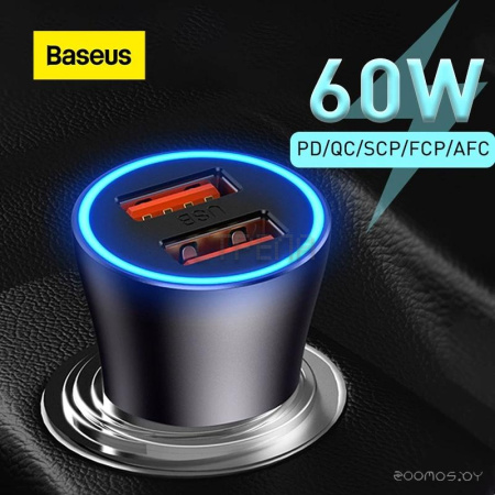 Автомобильное зарядное Baseus CGJM000013