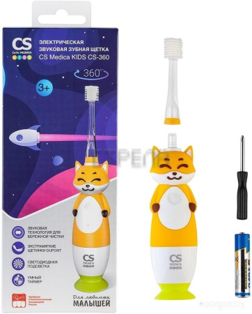 Электрическая зубная щетка CS Medica Kids CS-360