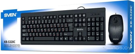 Клавиатура + мышь Sven KB-S320C