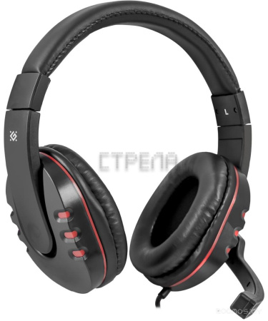 Компьютерная гарнитура Defender Warhead G-160 (Black-Red)
