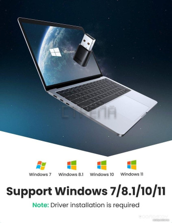 Bluetooth адаптер Ugreen CM390 80889