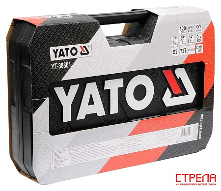 Универсальный набор инструментов Yato YT-38801 (120 предметов)