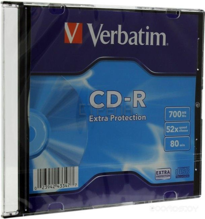 CD-R Verbatim 700Mb 52x speed (43347/43415)