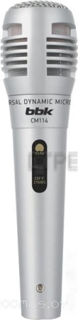 Микрофон BBK CM114 (серебристый)