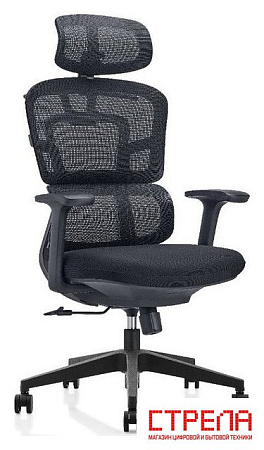 Офисное кресло SitZone U-062A (сетка, черный)