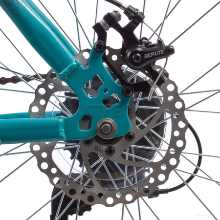 Велосипед Foxx Aztec D 26 (18, синий, 2023) (26SHD.AZTECD.18BL3)