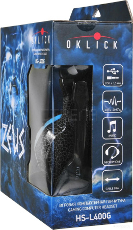 Наушники Oklick HS-L400G Zeus