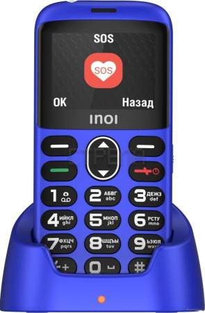 Кнопочный телефон Inoi 118B (синий)