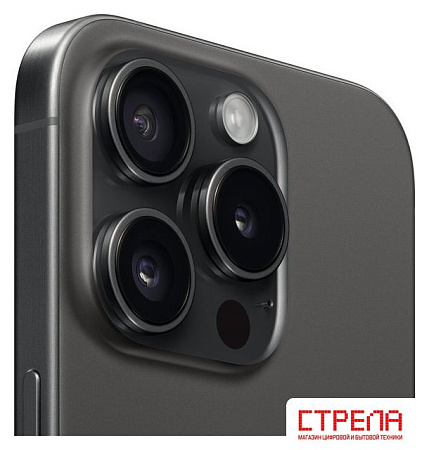 Телефон Apple iPhone 15 Pro 128GB (черный титан)