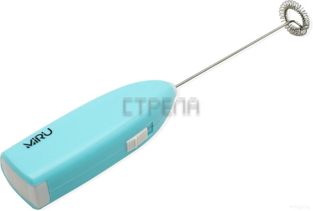 Ручной вспениватель молока Miru KA044 (голубой)