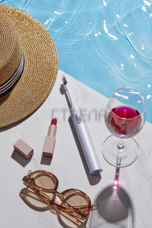 Электрическая зубная щетка Dr.Bei BY-V12 (фиолетовый)