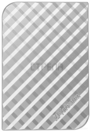 Внешний жёсткий диск Verbatim Store 'n' Go USB 3.0 1TB (Silver) (53197)