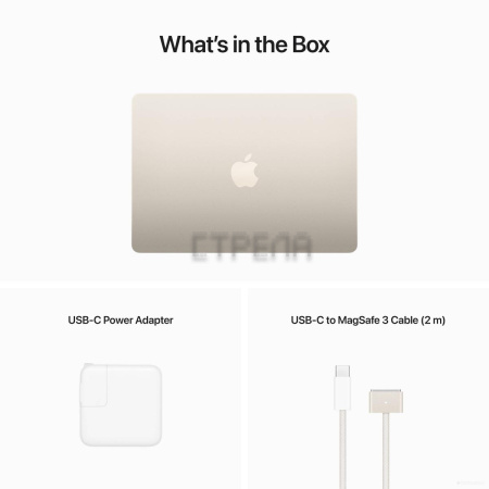 Ноутбук Apple Macbook Air 13" M2 2022 MLY23