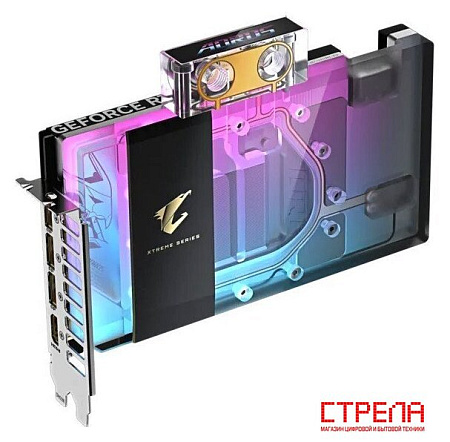 Видеокарта Gigabyte Aorus GeForce RTX 5080 Xtreme Waterforce WB 16G GV-N5080AORUSX WB-16GD